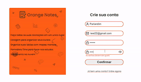 Projeto Orange Notes